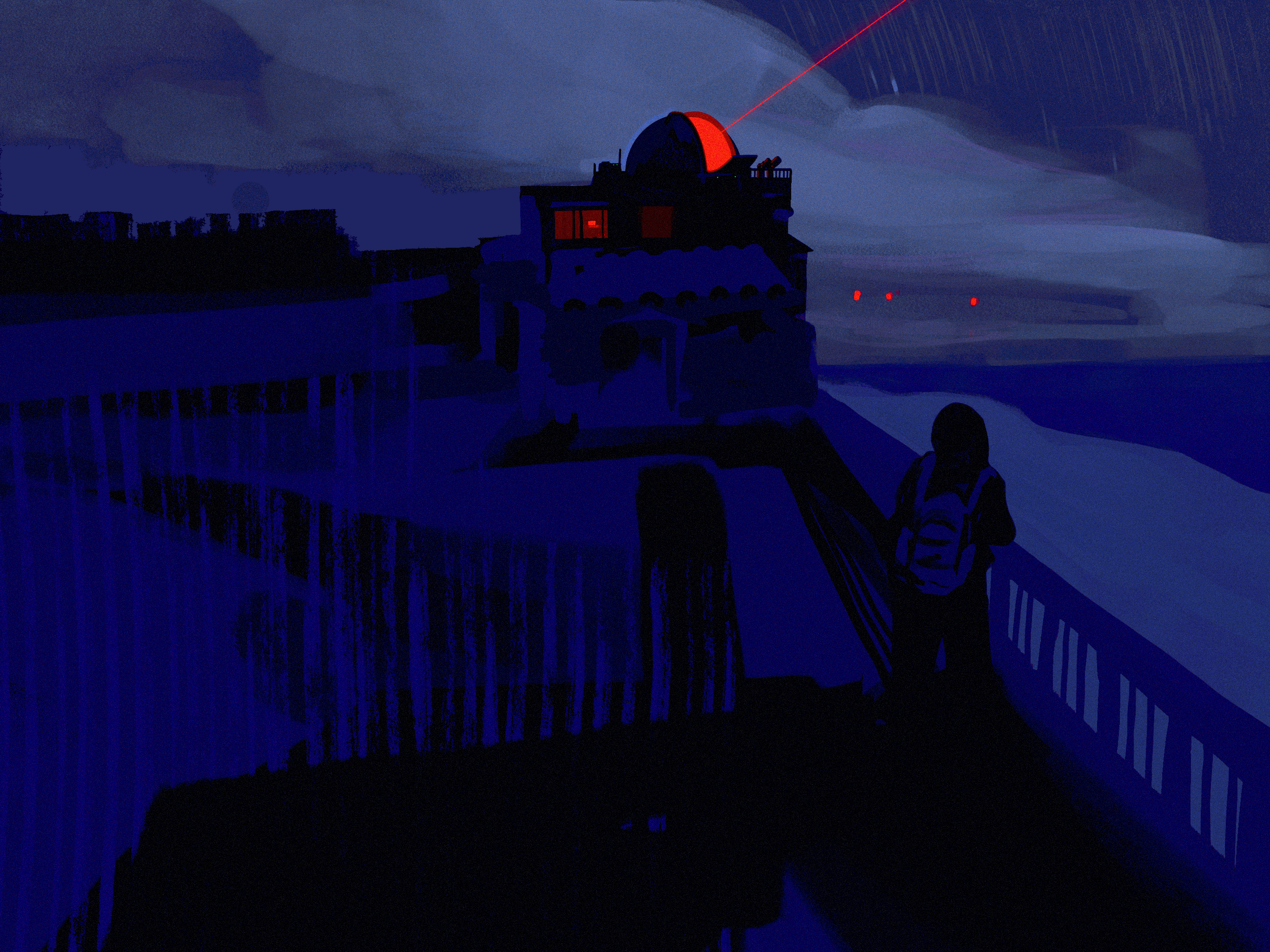 artwork: making a hole